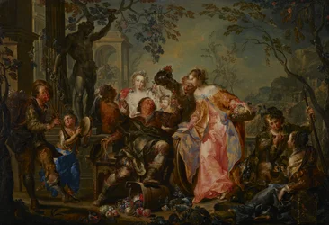 Die Freuden der Jahreszeiten: Herbst, ca. 1730